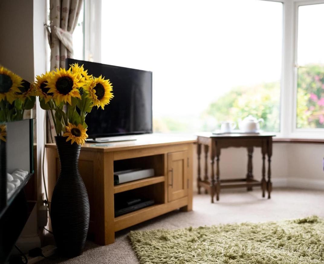 Penzance, Private Annexe With Beautiful Views. Apartment Ludgvan ภายนอก รูปภาพ