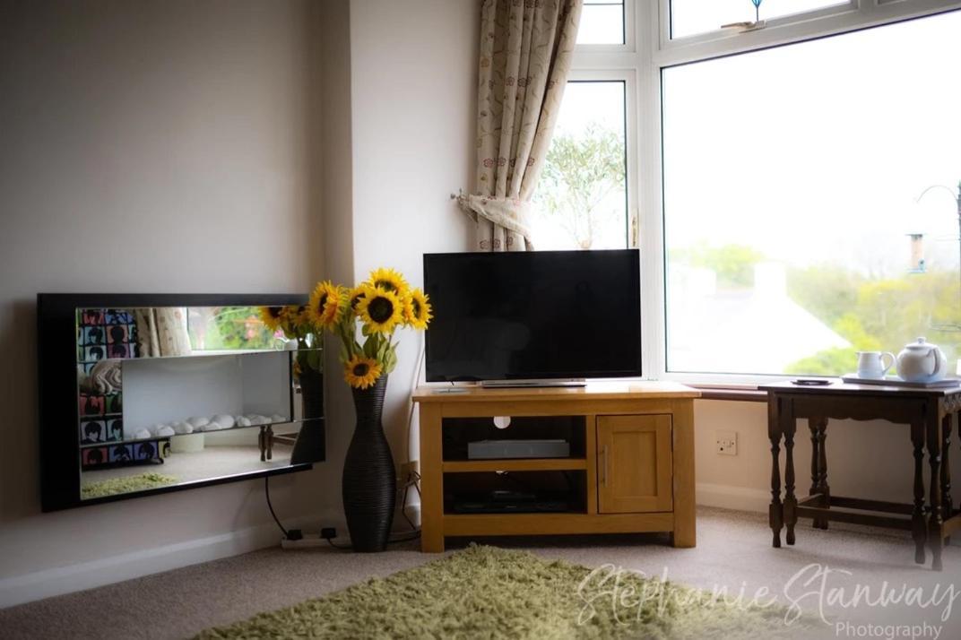 Penzance, Private Annexe With Beautiful Views. Apartment Ludgvan ภายนอก รูปภาพ